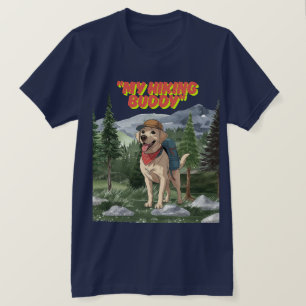 Camiseta Compañero de sendero: aventura de labrador en send