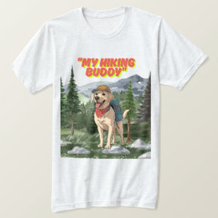 Camiseta Compañero de sendero: aventura de labrador en send