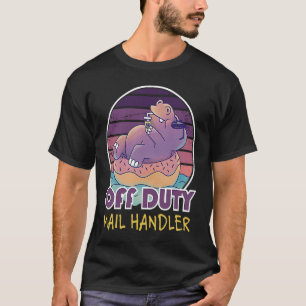 Camiseta Compañero de trabajo de manipulador de correo fuer