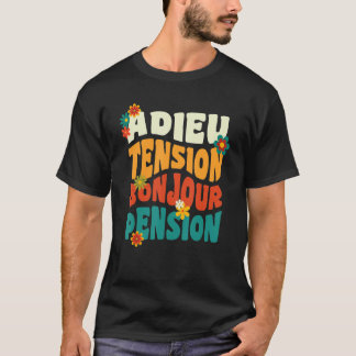 Camiseta Compañero de trabajo jubilado joven vintage
