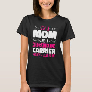 Camiseta Compañero de transporte rural Mamá Correo Trabajad