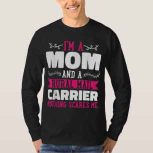 Camiseta Compañero de transporte rural Mamá Correo Trabajad