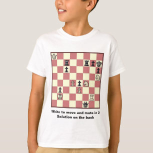 Camiseta Compañero del ajedrez en 2 el rompecabezas #6