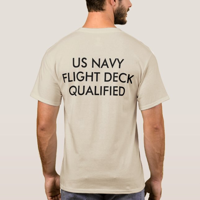 Camiseta Compañero del Boatswain de Avaition (Reverso)
