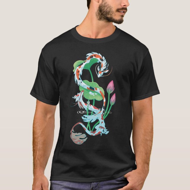 Camiseta Compañero Dragón Koi (Anverso)
