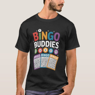 Camiseta Compañeros de Bingo Diseño divertido y colorido pa