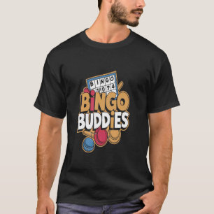 Camiseta Compañeros de Bingo Equipo de Bingo Divertido