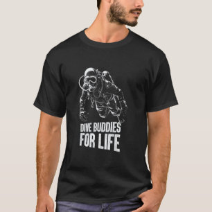 Camiseta Compañeros de buceo en apnea para toda la vida Buc