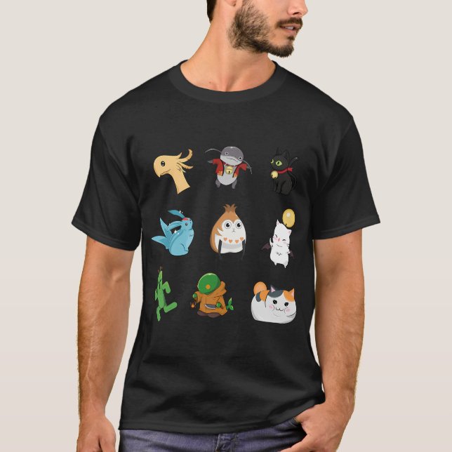 Camiseta Compañeros de FFXIV (Anverso)