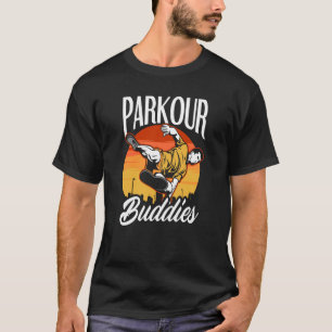 Camiseta Compañeros de Parkour Amigos de Parkour Parkour