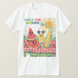 Camiseta Compañeros de picnic – Equipo de snacks de verano