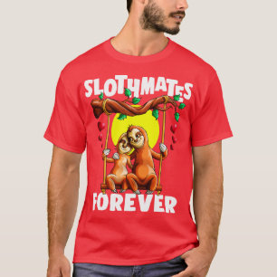Camiseta Compañeros eslovacos por siempre divertida pareja