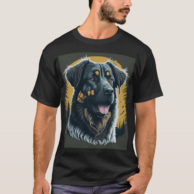 Camiseta Compañeros leales: Levántate con Jarman Shepherd D (Anverso)
