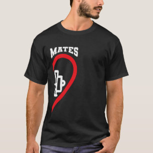 Camiseta Compañeros Musculosos Cute Workout Parejas Parejas