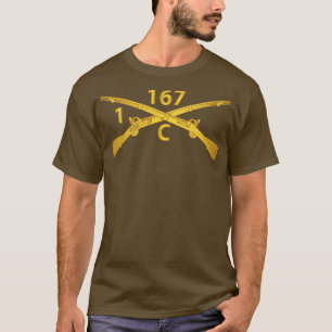 Camiseta Compañía C 1ª Batallón 167ª Infantería Inf