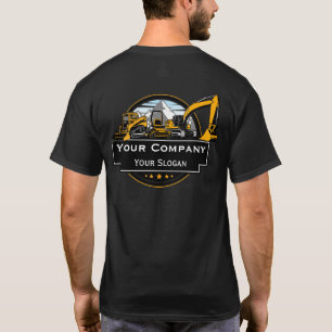 Camiseta Compañía Constructora Profesional de Equipo Pesado