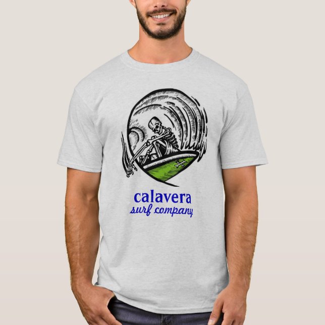 Camiseta compañía de la resaca del calavera - diseño 2 (Anverso)