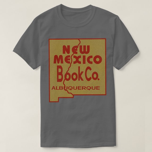 Camiseta Compañía de libros de Nuevo México (Diseño del anverso)