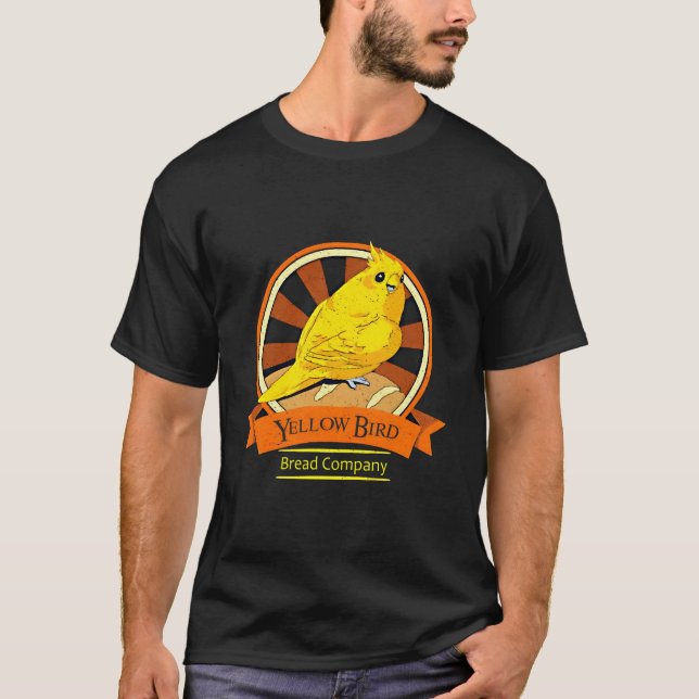 Camiseta Compañía de Pan de Ave Amarillo (Anverso)