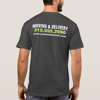 Camiseta Compañía de servicios de transporte de mercancías 