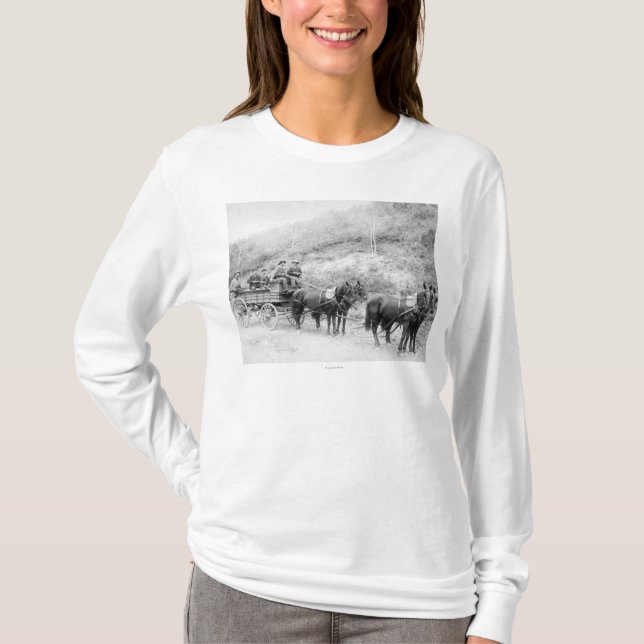 Camiseta Compañía expresa de Wells Fargo (Anverso)