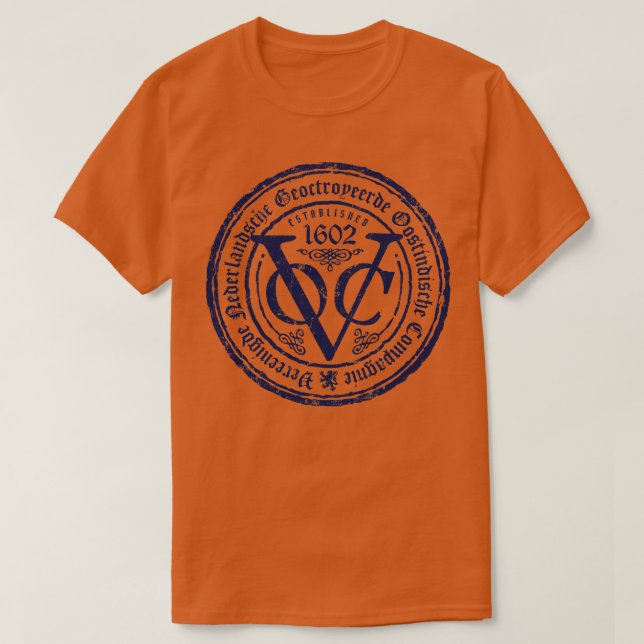 Camiseta Compañía holandesa de la India oriental (Diseño del anverso)
