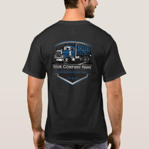 Camiseta Compañía Profesional de Transporte de Camiones