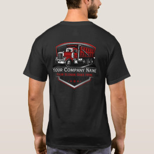 Camiseta Compañía Profesional de Transporte de Camiones