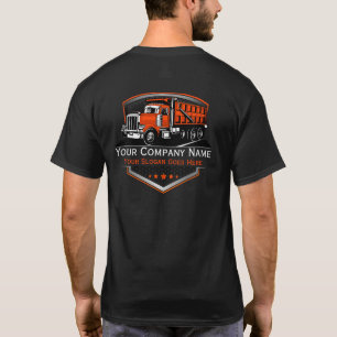 Camiseta Compañía Profesional de Transporte de Camiones