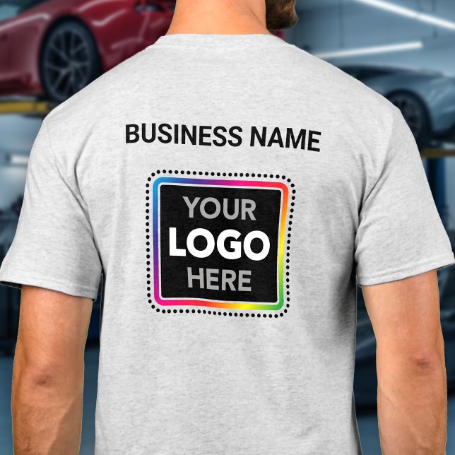 Camiseta Company Branded Logo T-Shirt - Front & Back Print (Subido por el creador)