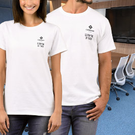 Camiseta Company Business Logo Celebrating # Years Custom