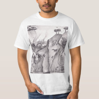 Camiseta Comparación ambiental entre el desarrollo degradad