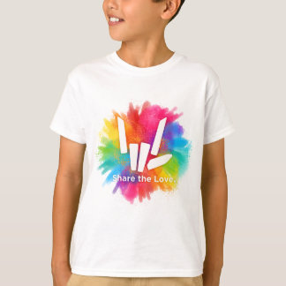 Camiseta Comparta el ® del amor