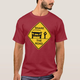 Camiseta Comparta el frente del camino