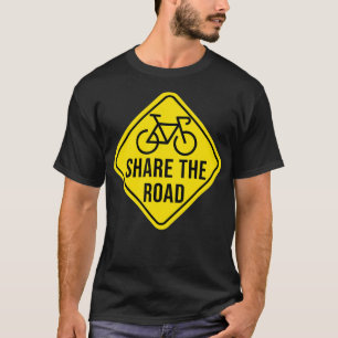 Camiseta Comparte el divertido ciclismo y la bicicleta en e