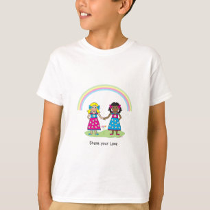 Camiseta COMPARTE TU AMOR - EL AMOR ES AMOR - Igualdad para