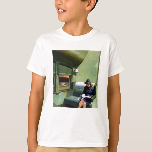 Camiseta Compartimento C Auto Edward Hopper (Anverso)