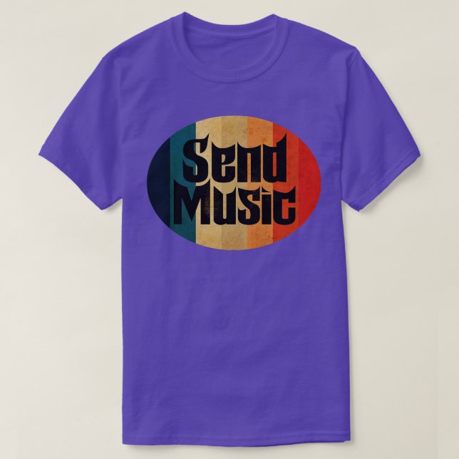 Camiseta Compartir música (Diseño del anverso)