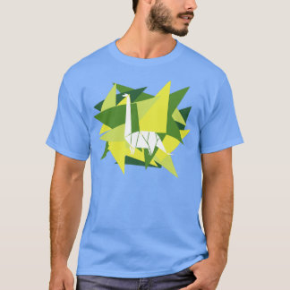 Camiseta Compartir papel Origami Brontosaurus1