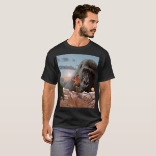 Camiseta Compartir Una Manzana Con Un Gorila, Mentes
