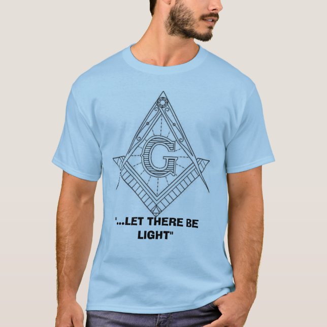 Camiseta compás del albañil (Anverso)