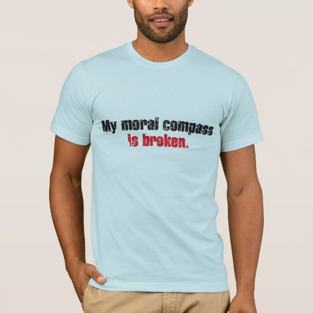Camiseta Compás moral (Anverso)