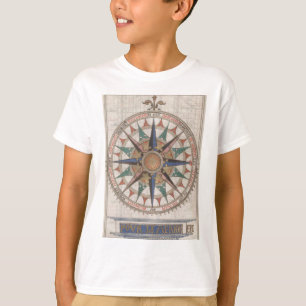 Camiseta Compás náutico histórico (1543)