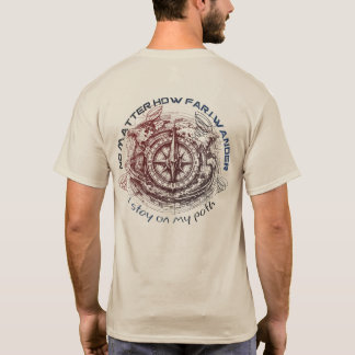 Camiseta Compass Adventure Explorer T Shirt Tee Casual Wear