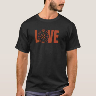 Camiseta Compass Adventure Love Graphic Live Outdoor