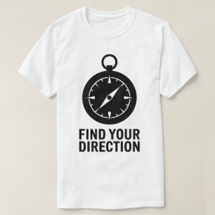 Camiseta Compass Gráfico Cita al aire libre Inspiración de 