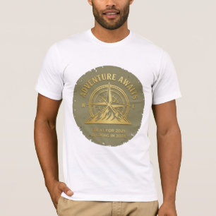 Camiseta Compass Mountain Outdoor Tee Ideal para 2025 Glowi