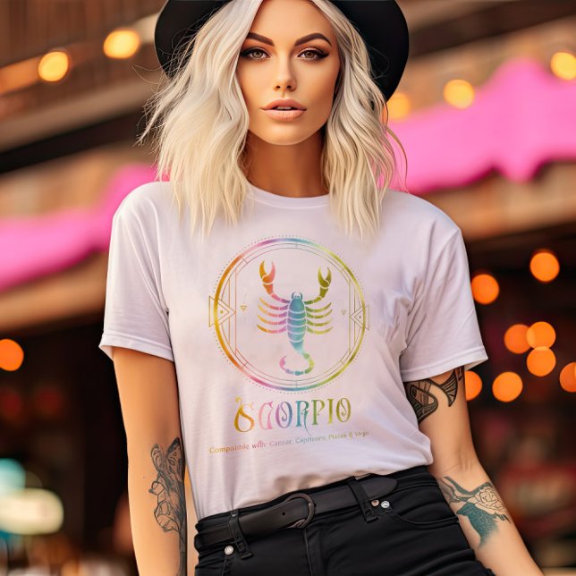 Camiseta Compatibilidad con Scorpio Diseñada (Subido por el creador)