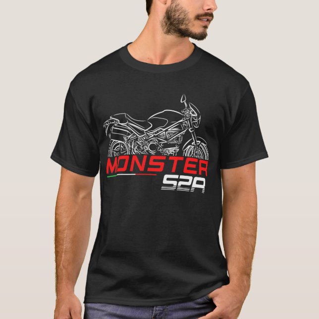Camiseta Compatible con Ducati Monster S2R 2005-2008 (Anverso)