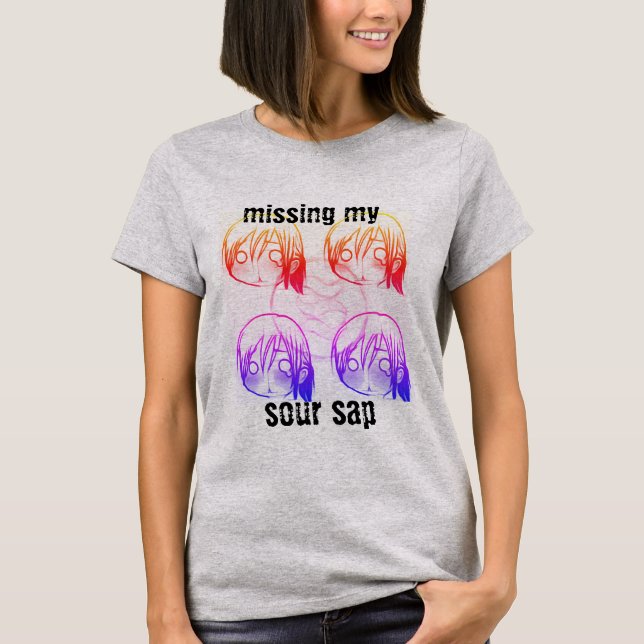 Camiseta compensación amarga (Anverso)